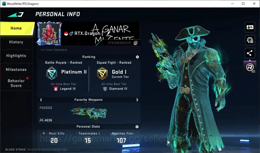 Blood Strike Accounts NA|19 Ultra (Hank,Ethan,Origin12,Vector,DEagle,SCA image 2