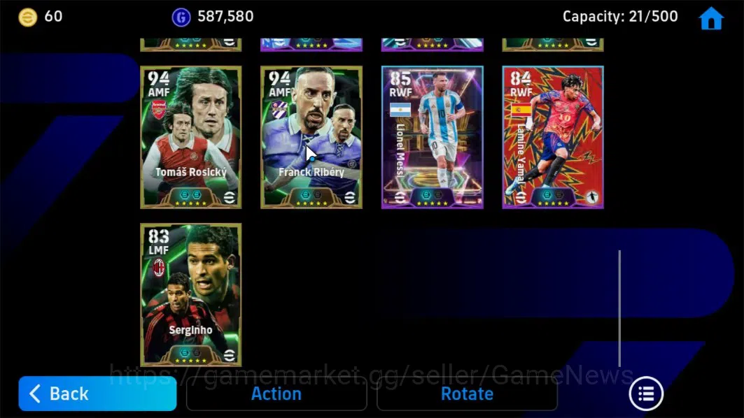 eFootball Accounts Android|3 BigTime Diego Forlan,David Beckham,Moh.S image 10