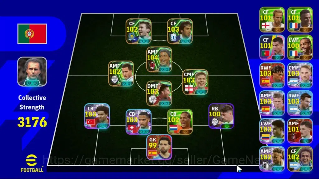 eFootball Accounts Legends & Iconic Players Android|Epic 1