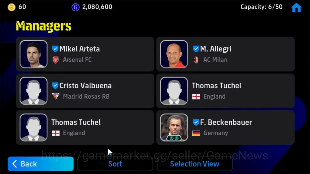 eFootball Accounts Legends & Iconic Players Android|Epic 4