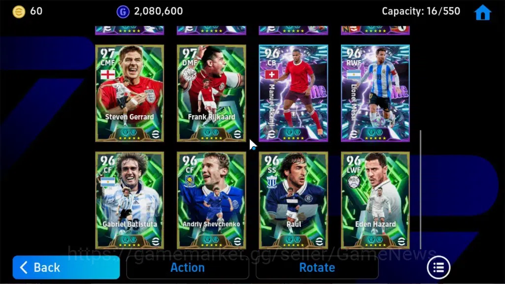 eFootball Accounts Legends & Iconic Players Android|Epic 9