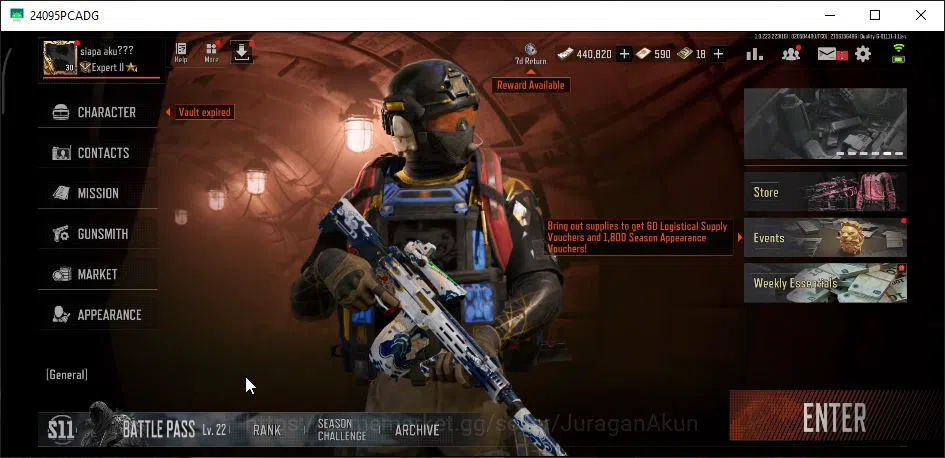 Arena Breakout High Value [MOBILE] Lv30|SV 174M|CV 115M| Machete Battle | LR image 1