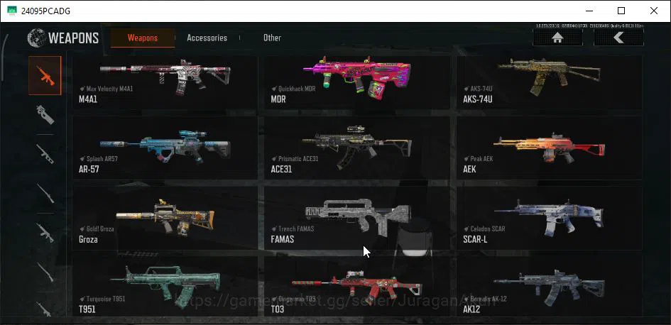 Arena Breakout Accounts High Value [MOBILE] Lv30|SV 174M|CV 115M| Machete Battle | LR AR2 Koi |Many Skin|Gear Skin|CN ON|Log 6