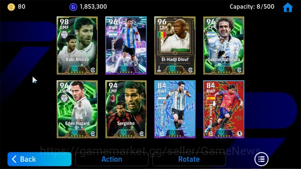 eFootball Accounts Android|Epic Xabi Alonso,Gabriel Batitusta,hadji D image 5