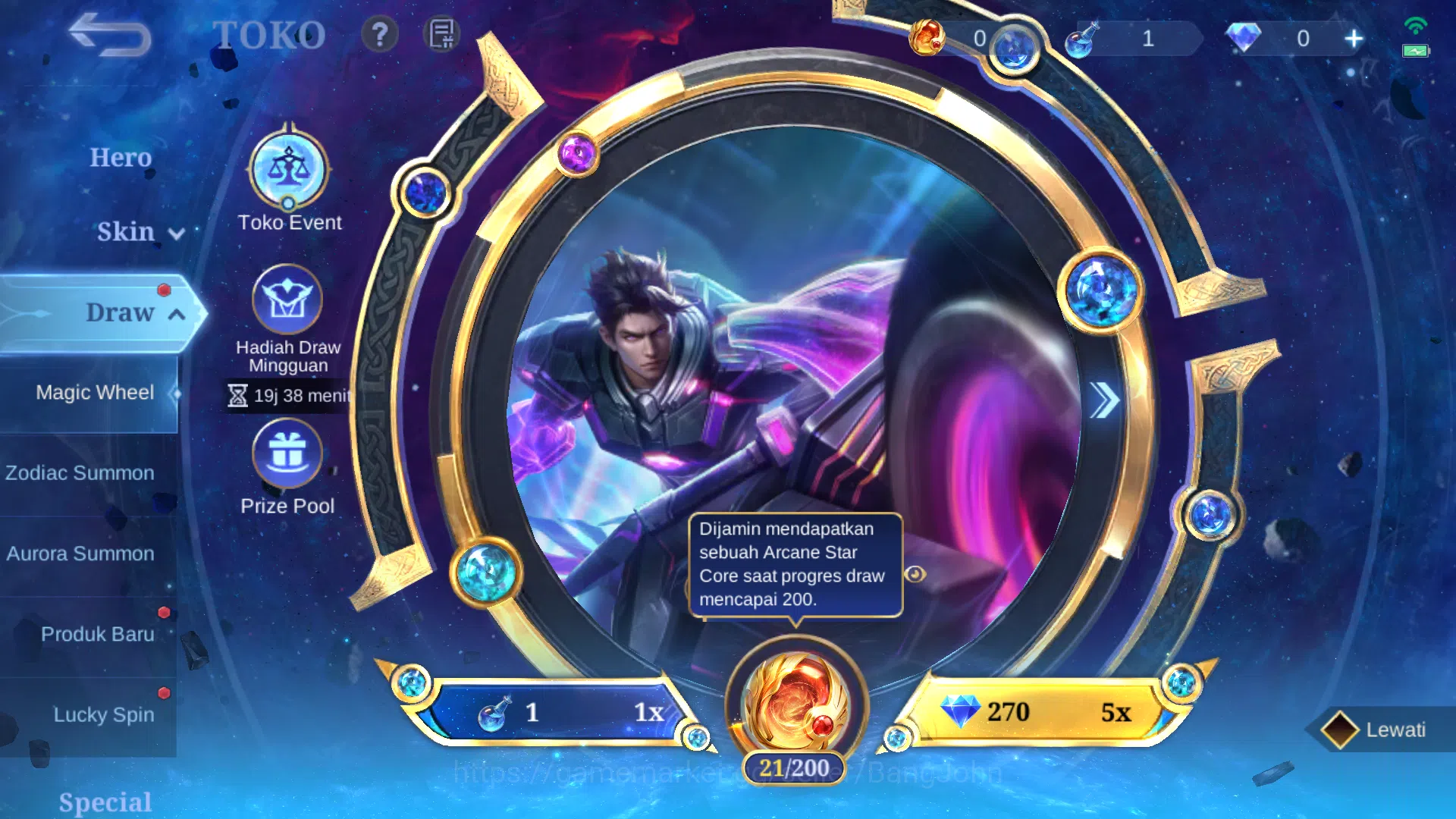 Mobile Legends: Bang Bang Accounts Hero 128 | Skin 275 | Legend Gusion | Annual Hayab image 16