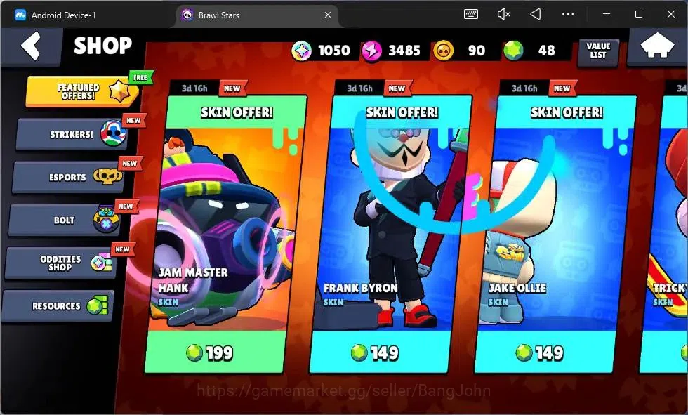 Brawl Stars Accounts Global | 517 Thropy|16 Brawler|2 Max Hypercharge(S image 6