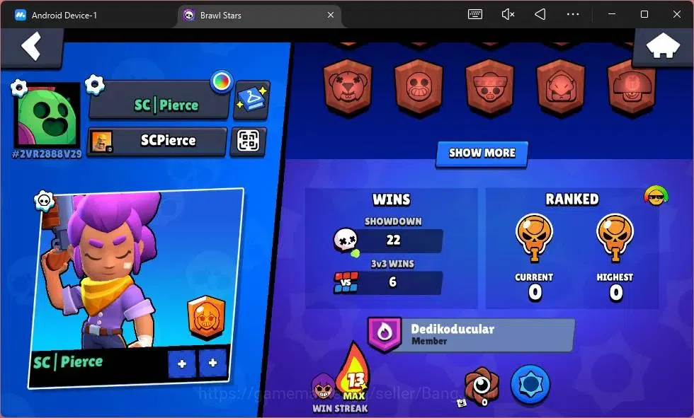 Brawl Stars Accounts Global | 517 Thropy|16 Brawler|2 Max Hypercharge(S image 7