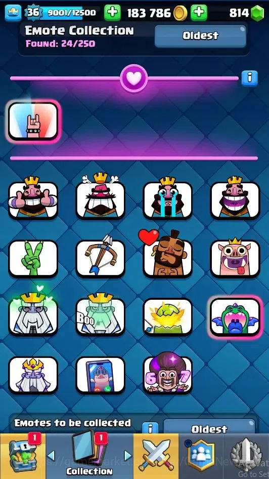 Clash Royale Accounts Lvl 36|Trophy 8000|KTL 12|Limited Skin|Card 120|6 image 19