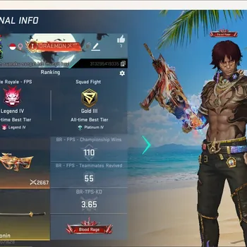 Blood Strike Accounts Others ASIA|Eternal Gun:MP7-Tidesong|1 Limited Gun:MCX-Ascendant|11 Ultra Gun|2 Legendary Melee|Check