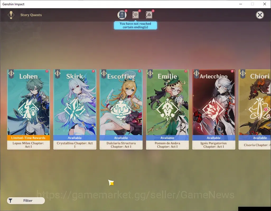 Genshin Impact Accounts ASIA|AR 55|Rate On|5 Limited + 2 (*5Weapon)|XiaoC2 image 17