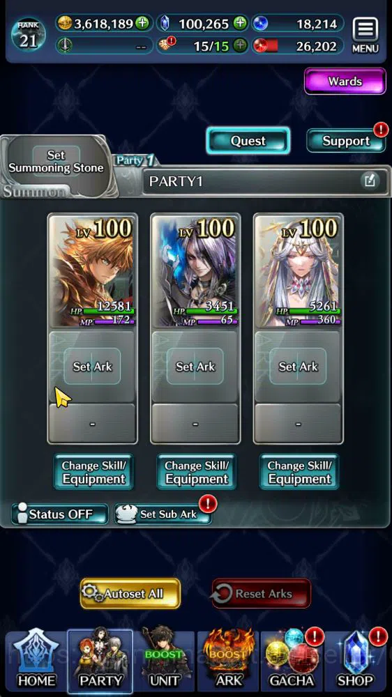 Last Cloudia Accounts Low-End GLOBAL|Rank 21|100K Cryst|TopTierUnit (ArkH King O Dragons,A Roland+Ark,Lonardo,G Ilaha,,etc 4