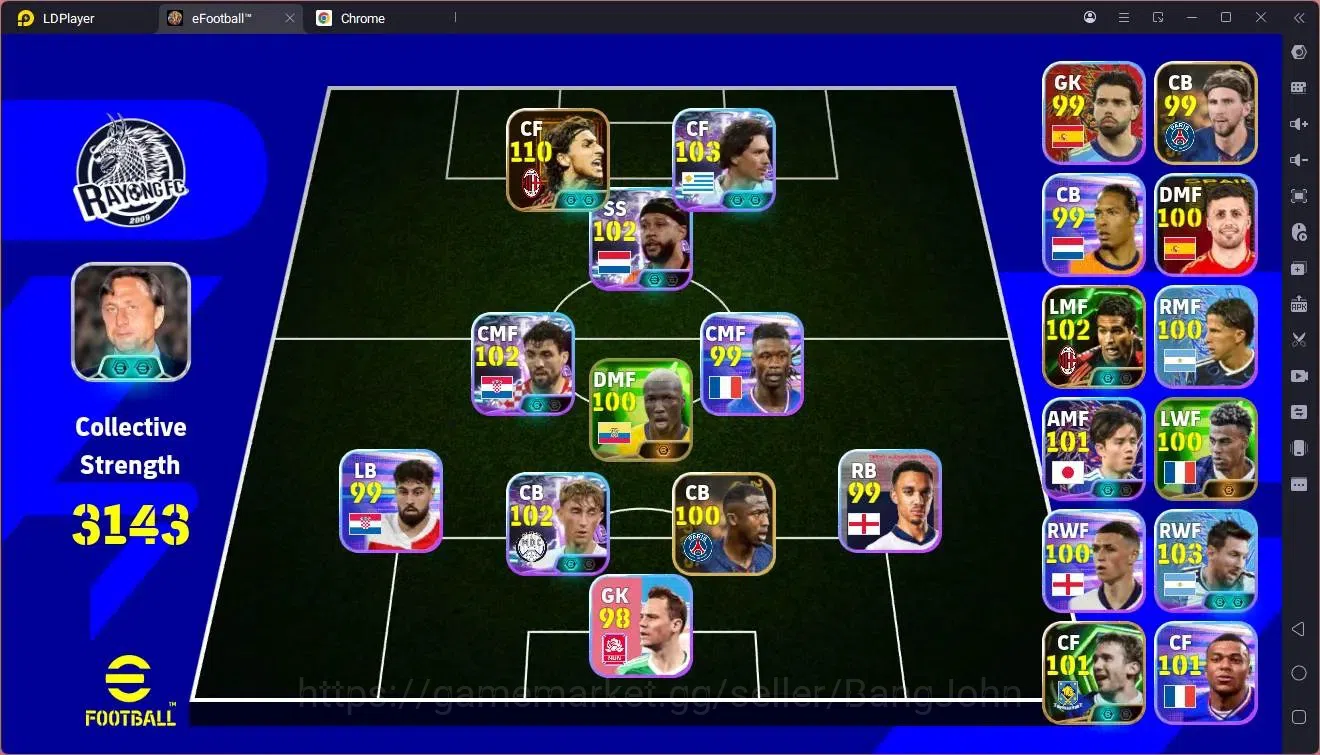 eFootball Accounts Mobile |PW 3143|Bigtime Ibrahimović|Epic Shevchenk image 1