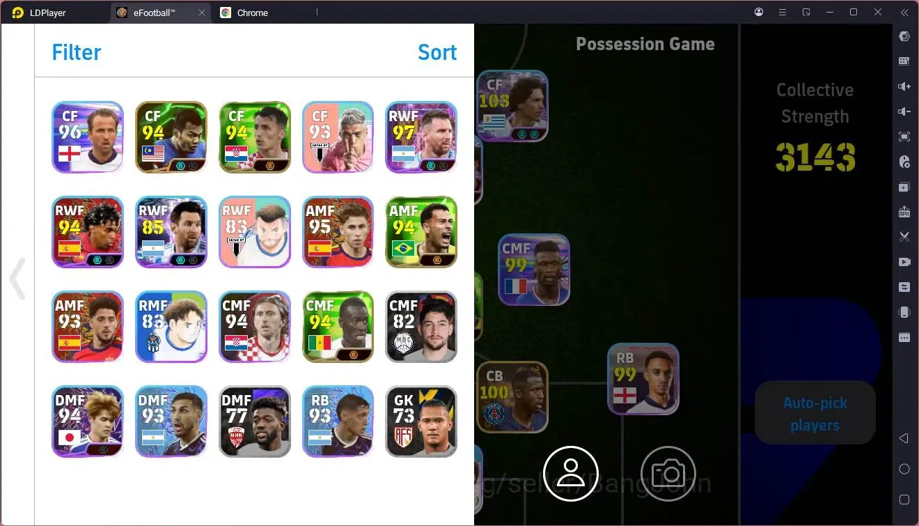 eFootball Accounts Mobile |PW 3143|Bigtime Ibrahimović|Epic Shevchenk image 2