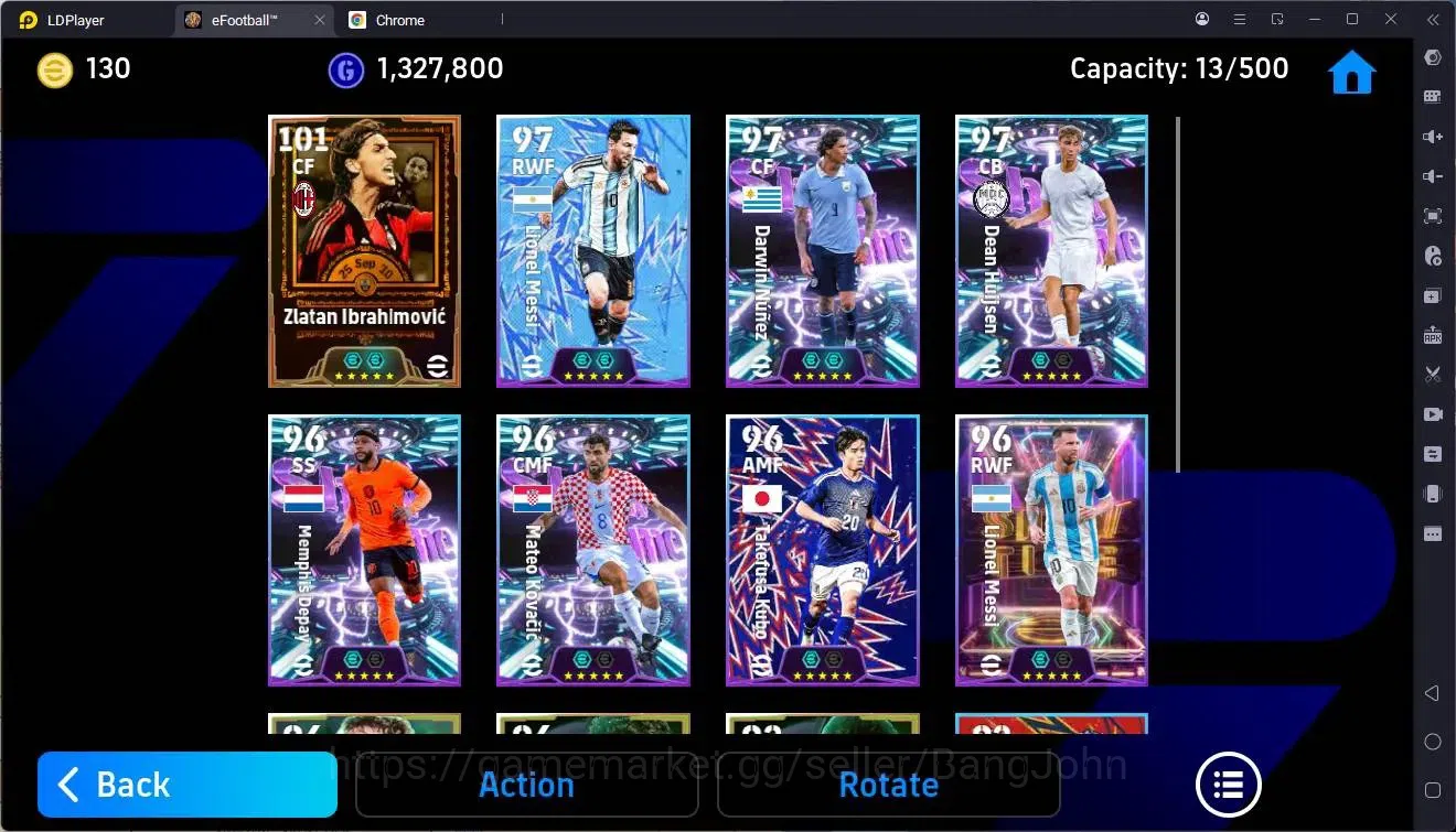 eFootball Accounts Mobile |PW 3143|Bigtime Ibrahimović|Epic Shevchenk image 4