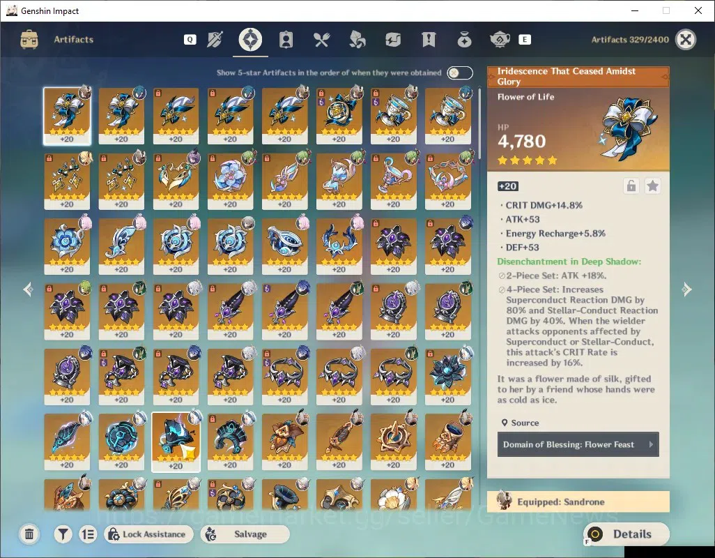 Genshin Impact Accounts Others Asia|AR 58|10 Limited 4(*5 Weapon)|Navia C1,Ayaka 6