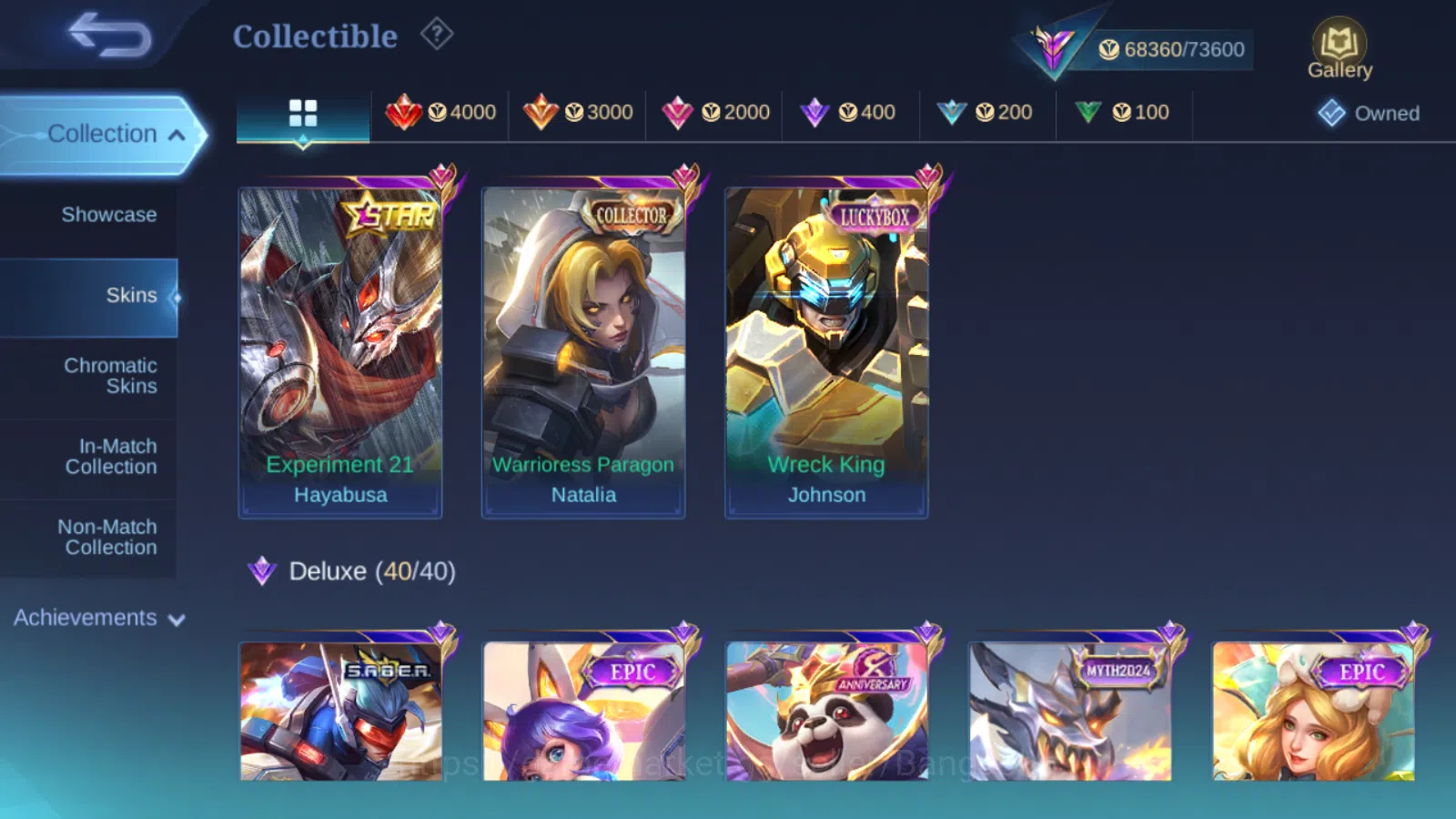 Mobile Legends: Bang Bang Accounts Hero 131 | Skin 282 | GLORY | Prime Claude | Sanri image 6