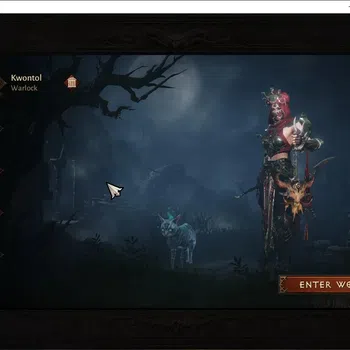 Diablo Immortal Accounts Mid-Tier EU-Keshor|CS ON|Lv 60(1317)|Warlock|CR 53K|Reso 330|Paragon Slinger|Inferno X|1 Cosmetic