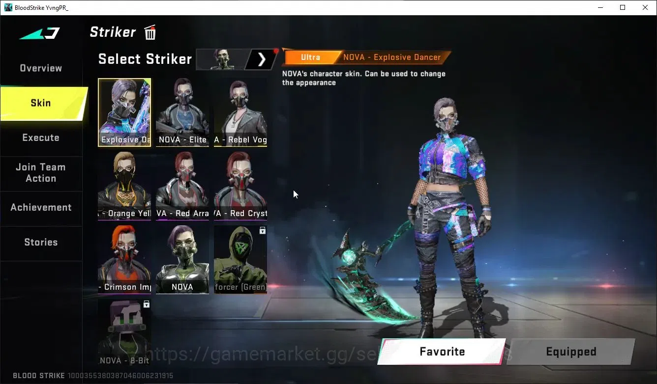 Blood Strike Accounts ASIA|ETERNAL Lv3 QBZ55,DeAgle+MELEE Scythe,Zenpaku image 13