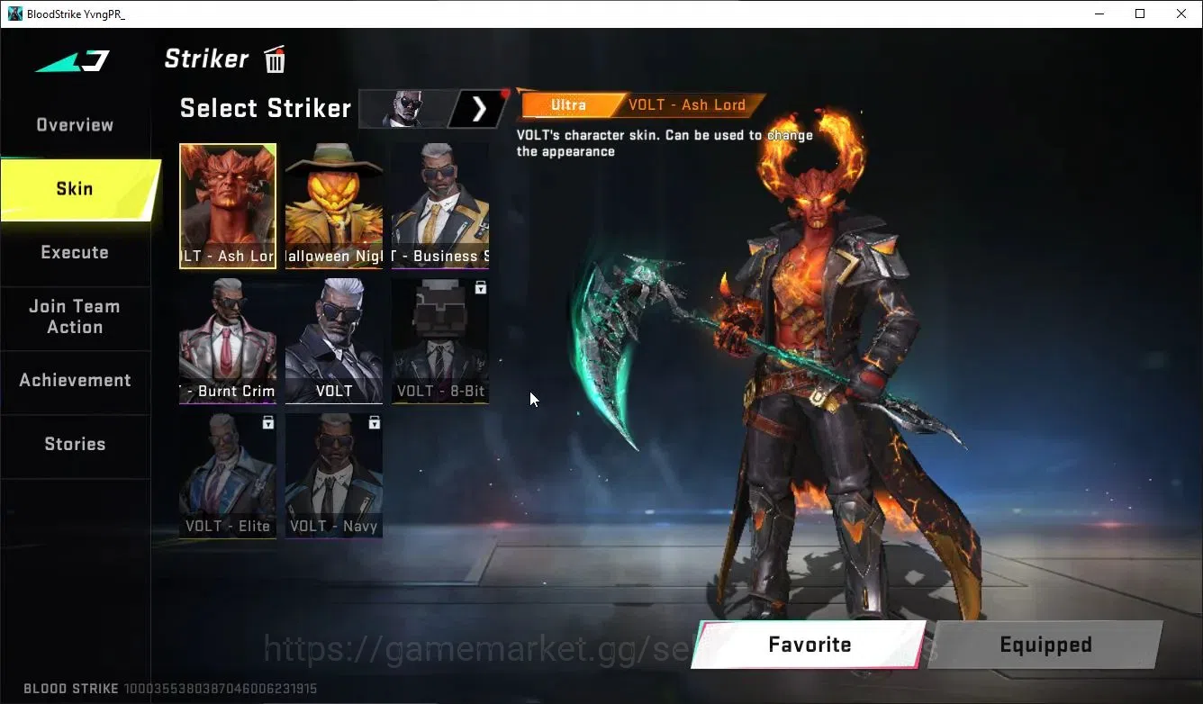 Blood Strike Accounts ASIA|ETERNAL Lv3 QBZ55,DeAgle+MELEE Scythe,Zenpaku image 14