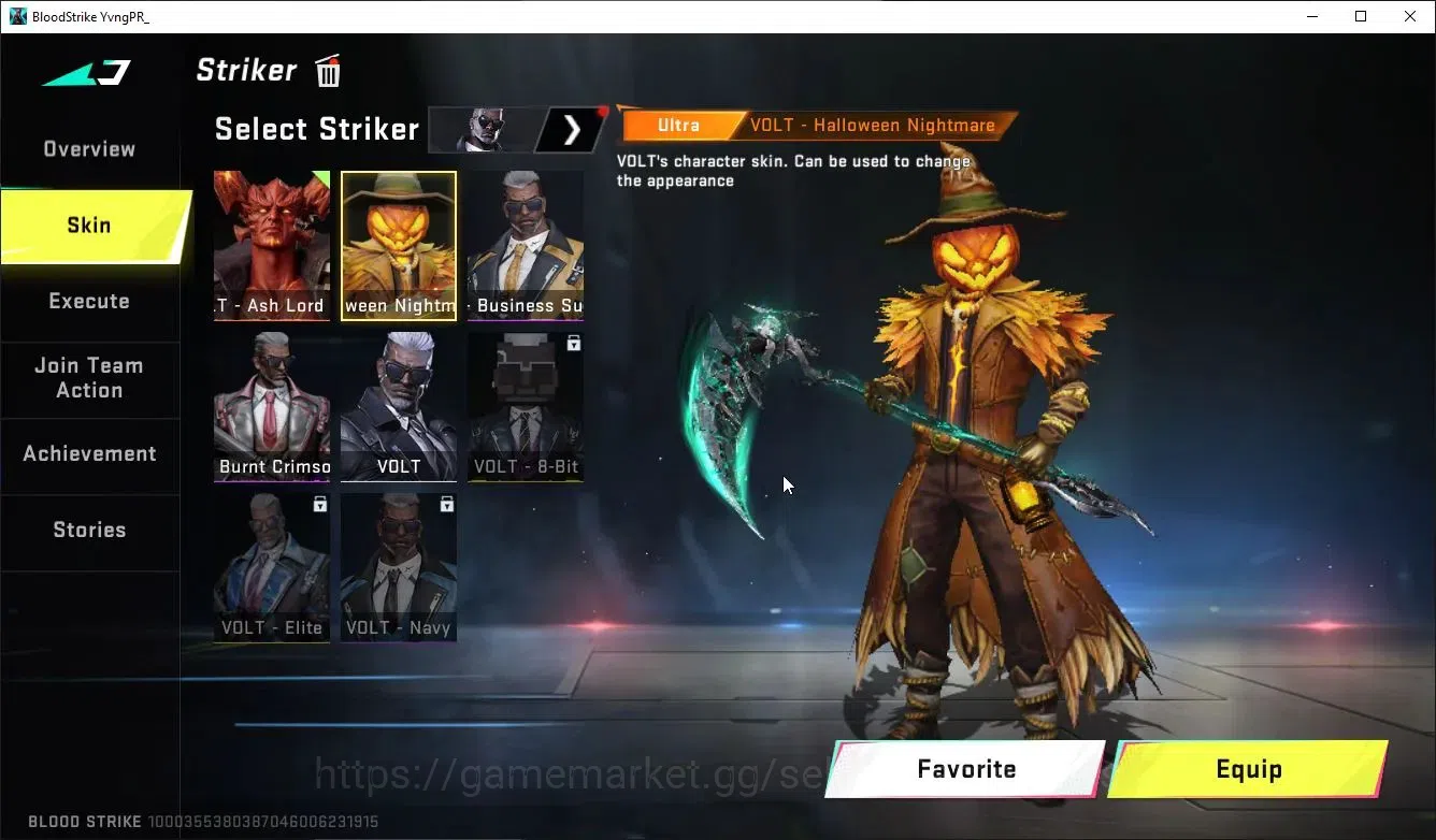 Blood Strike Accounts ASIA|ETERNAL Lv3 QBZ55,DeAgle+MELEE Scythe,Zenpaku image 15