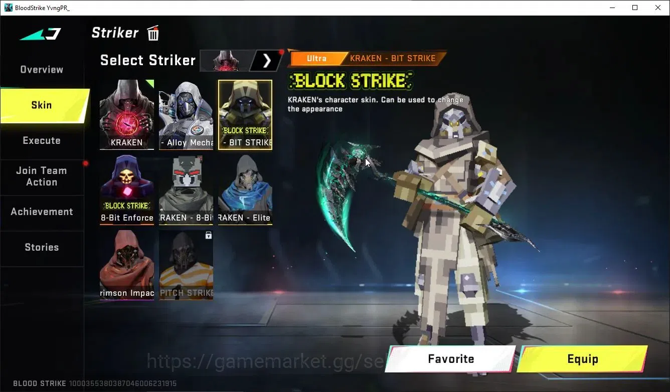 Blood Strike Accounts ASIA|ETERNAL Lv3 QBZ55,DeAgle+MELEE Scythe,Zenpaku image 18