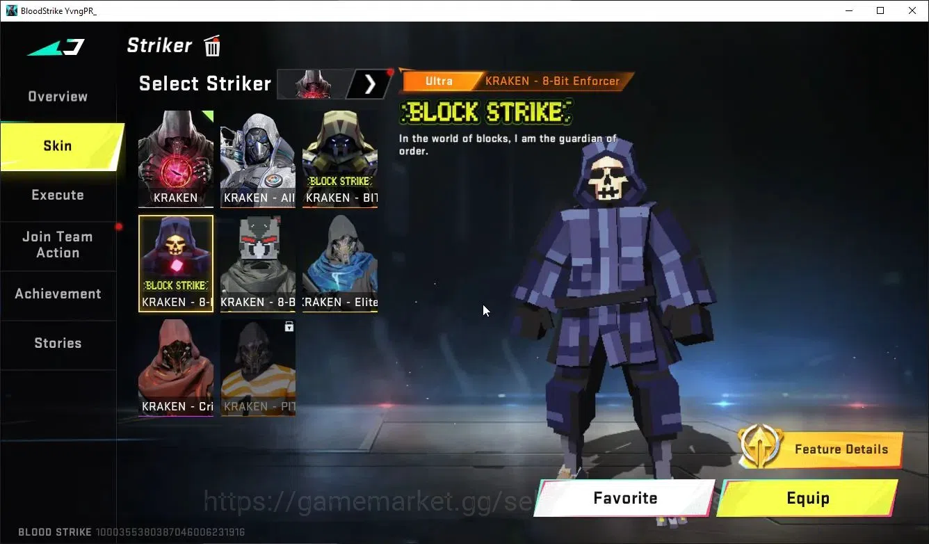 Blood Strike Accounts ASIA|ETERNAL Lv3 QBZ55,DeAgle+MELEE Scythe,Zenpaku image 19