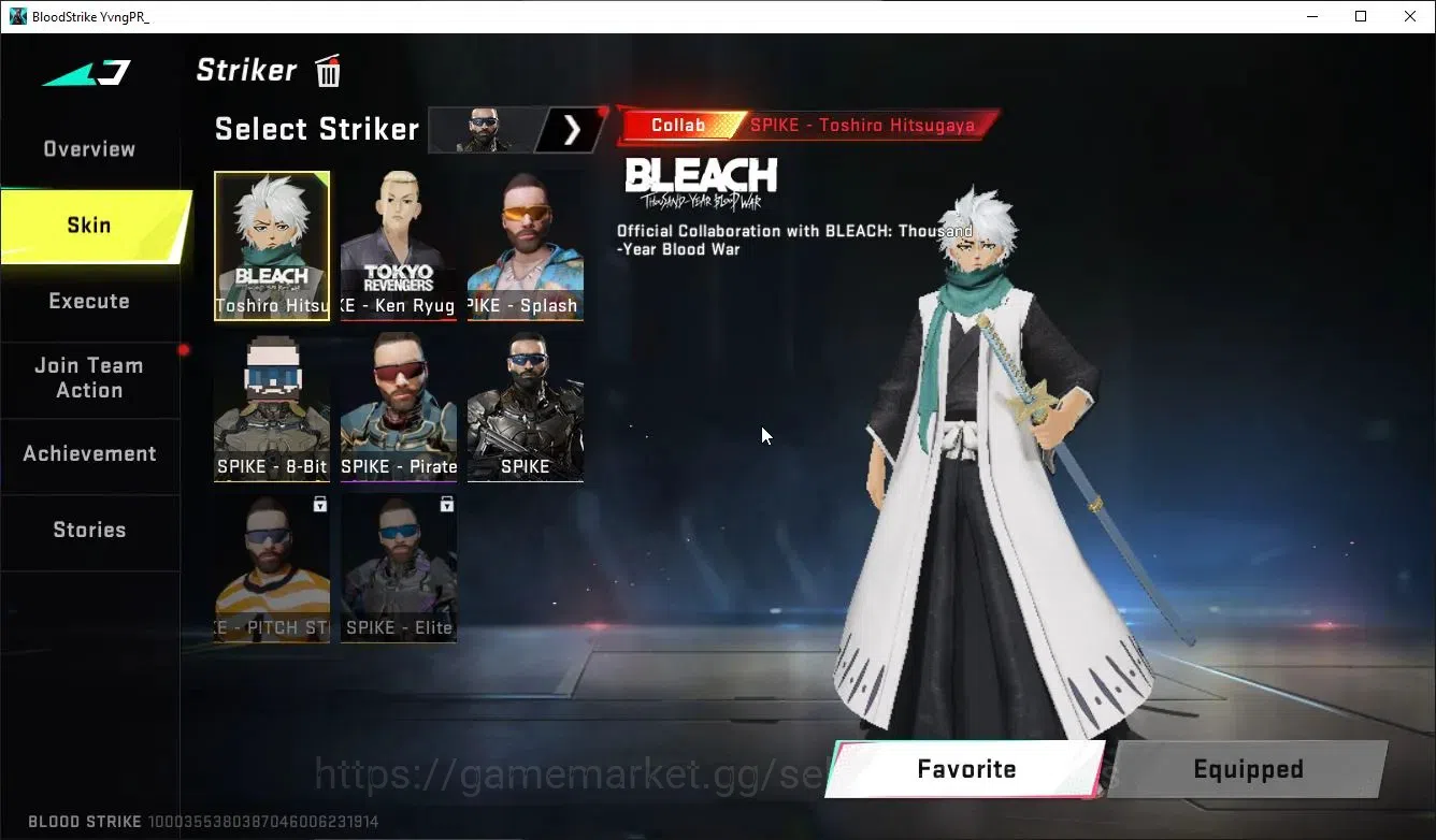 Blood Strike Accounts ASIA|ETERNAL Lv3 QBZ55,DeAgle+MELEE Scythe,Zenpaku image 5
