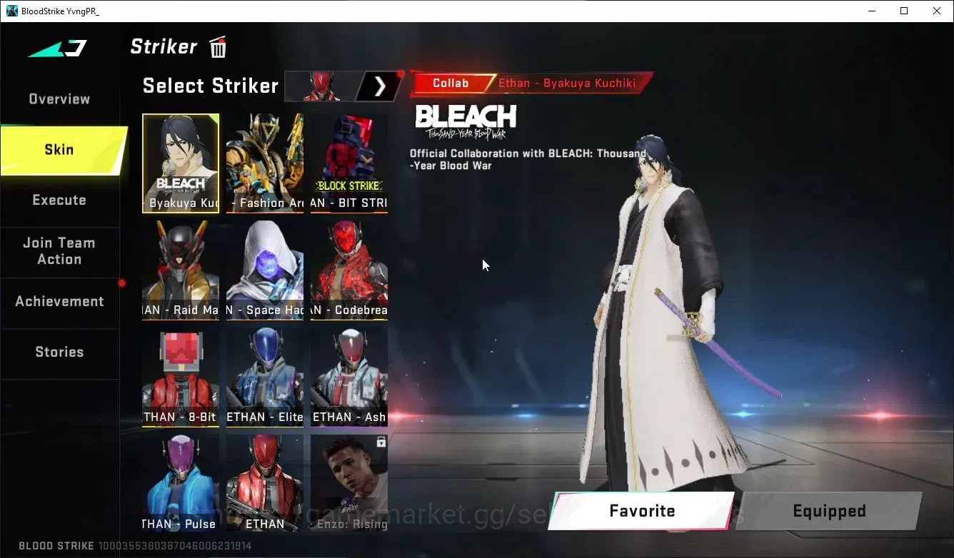 Blood Strike Accounts ASIA|ETERNAL Lv3 QBZ55,DeAgle+MELEE Scythe,Zenpaku image 6