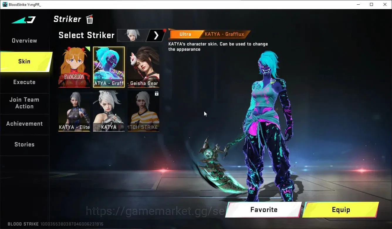 Blood Strike Accounts ASIA|ETERNAL Lv3 QBZ55,DeAgle+MELEE Scythe,Zenpaku image 8