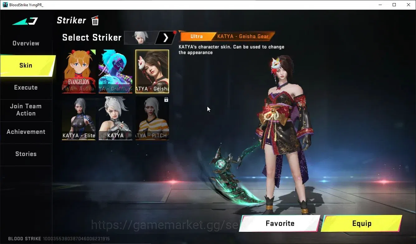 Blood Strike Accounts ASIA|ETERNAL Lv3 QBZ55,DeAgle+MELEE Scythe,Zenpaku image 9
