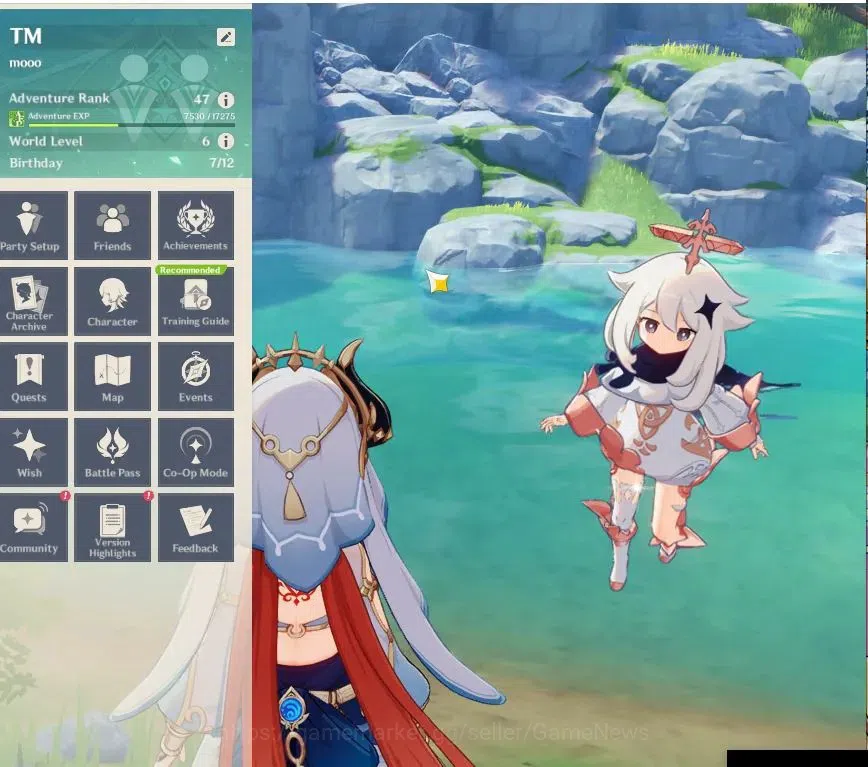 Genshin Impact Accounts ASIA|AR 47|8 Limited+2(*5Weapon)|Nefer+sign,Lauma, image 2