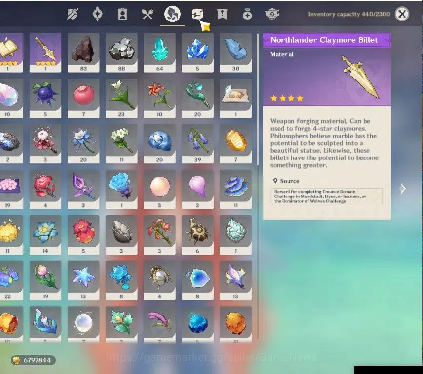 Genshin Impact Accounts ASIA|AR 47|8 Limited+2(*5Weapon)|Nefer+sign,Lauma, image 8