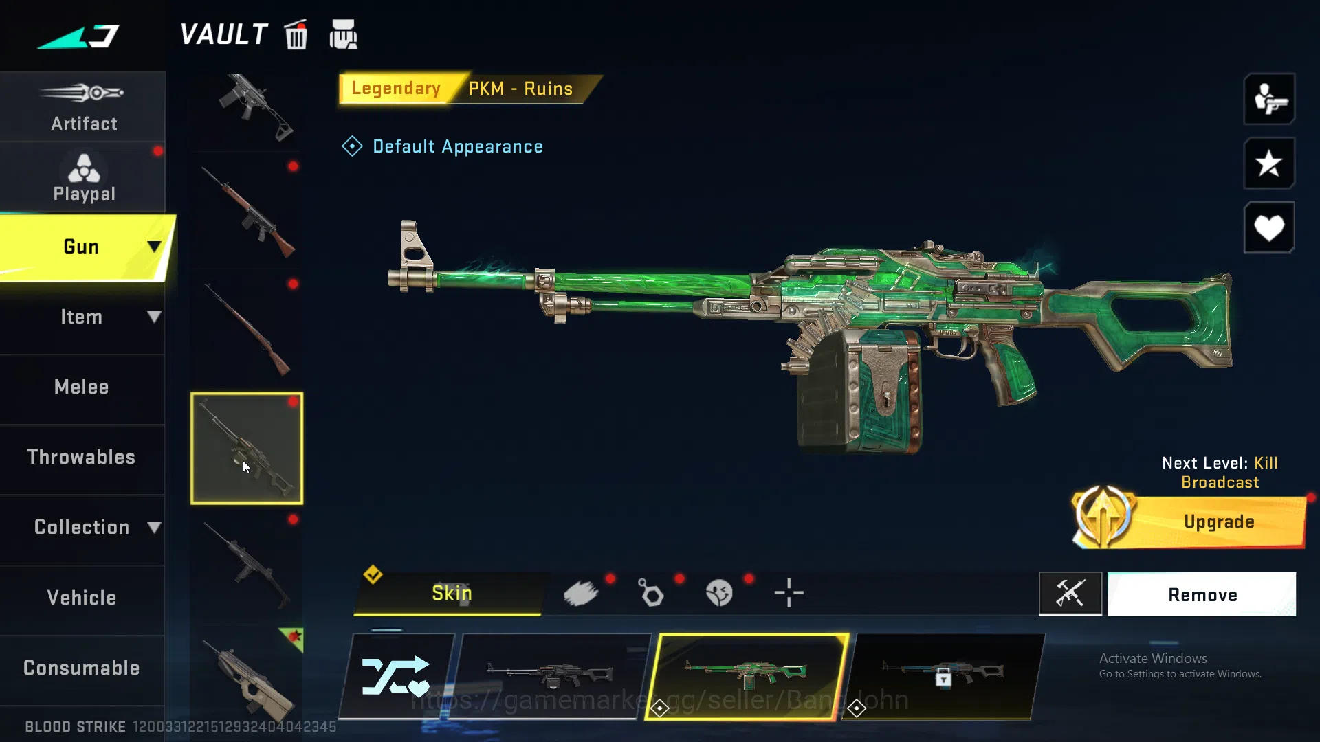 Blood Strike Accounts ASIA | Collab 7DS Kar98k, Limited AR97 Anive2nd, U image 11