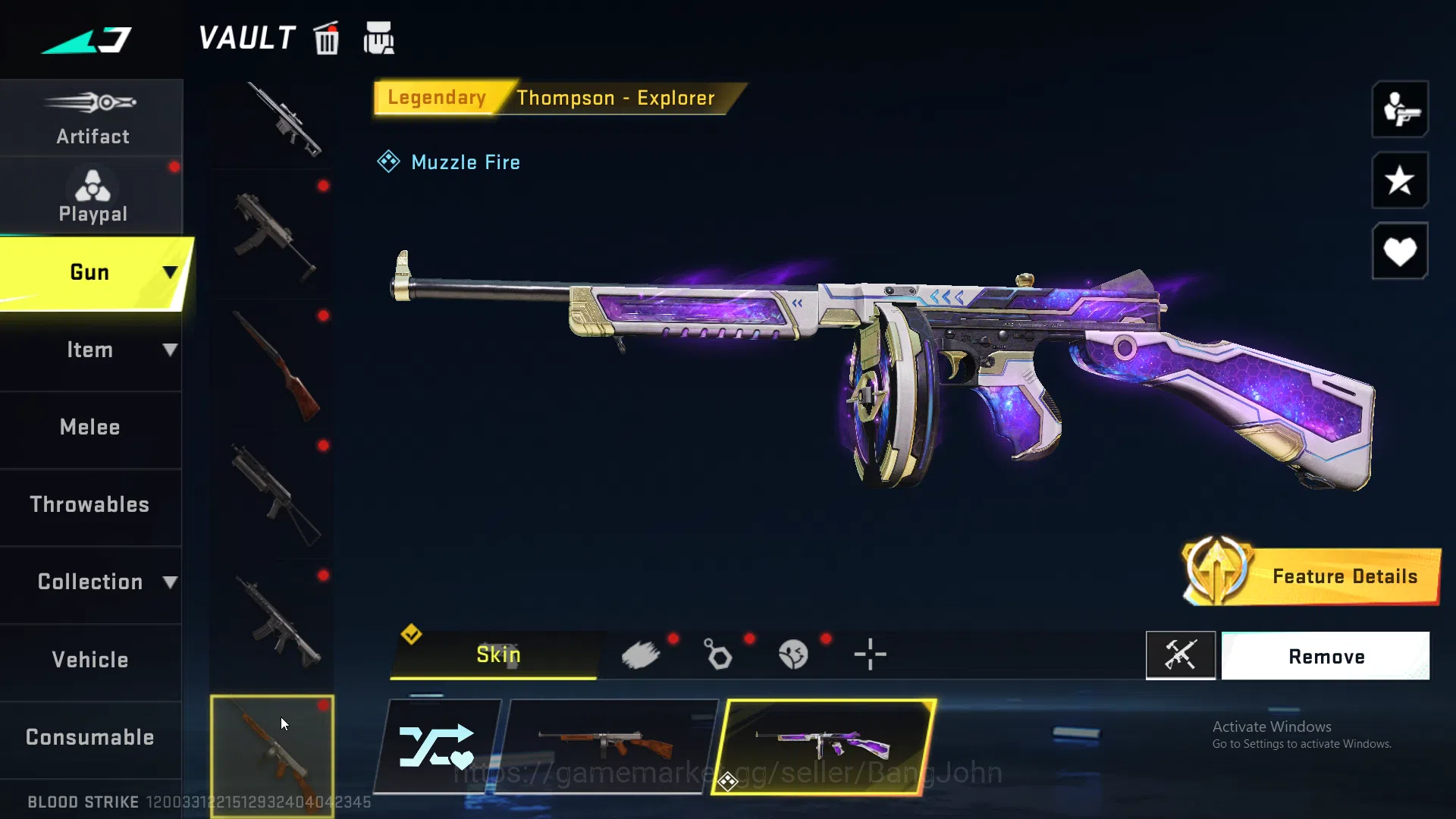 Blood Strike Accounts ASIA | Collab 7DS Kar98k, Limited AR97 Anive2nd, U image 13