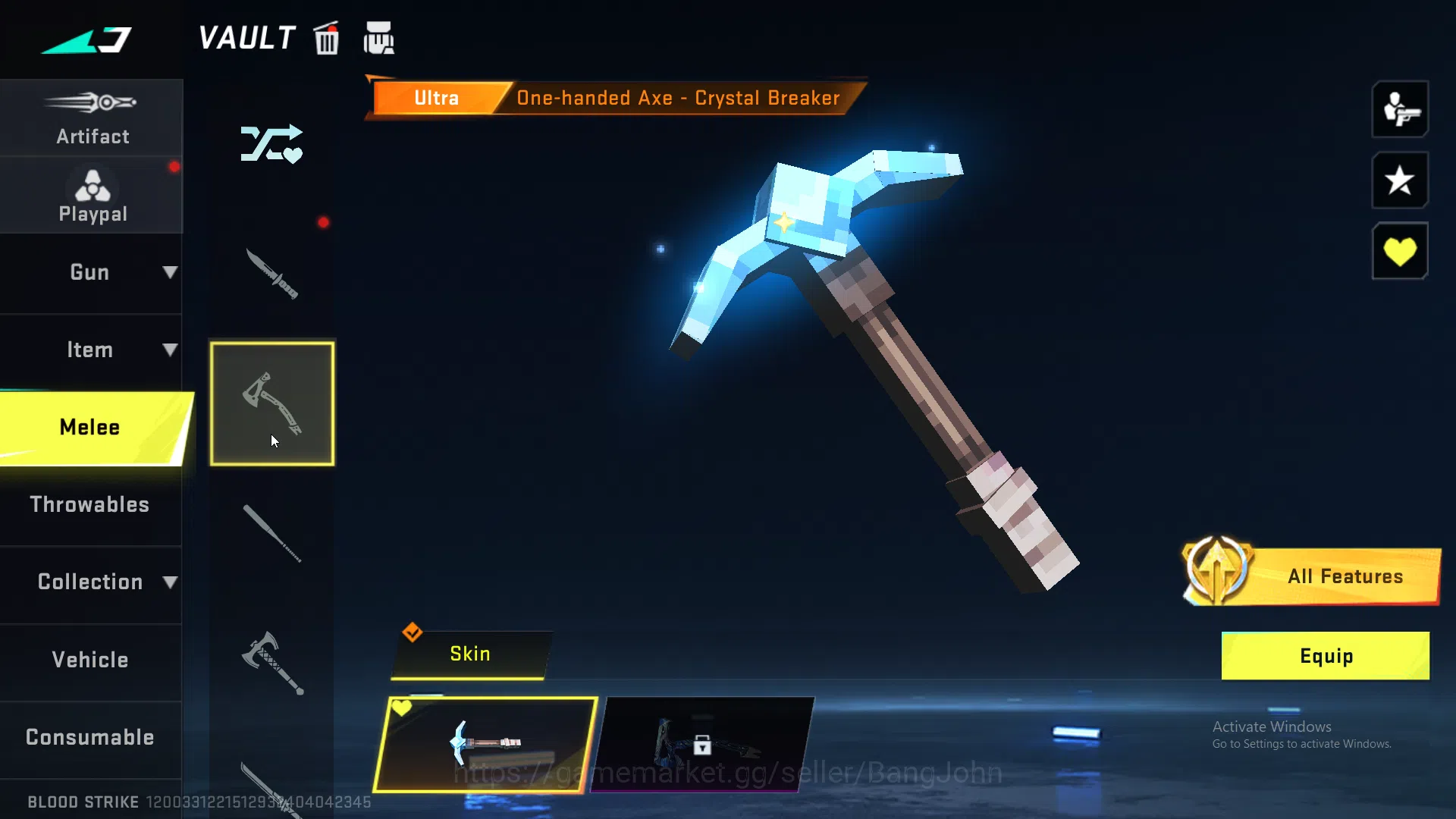 Blood Strike Accounts ASIA | Collab 7DS Kar98k, Limited AR97 Anive2nd, U image 15