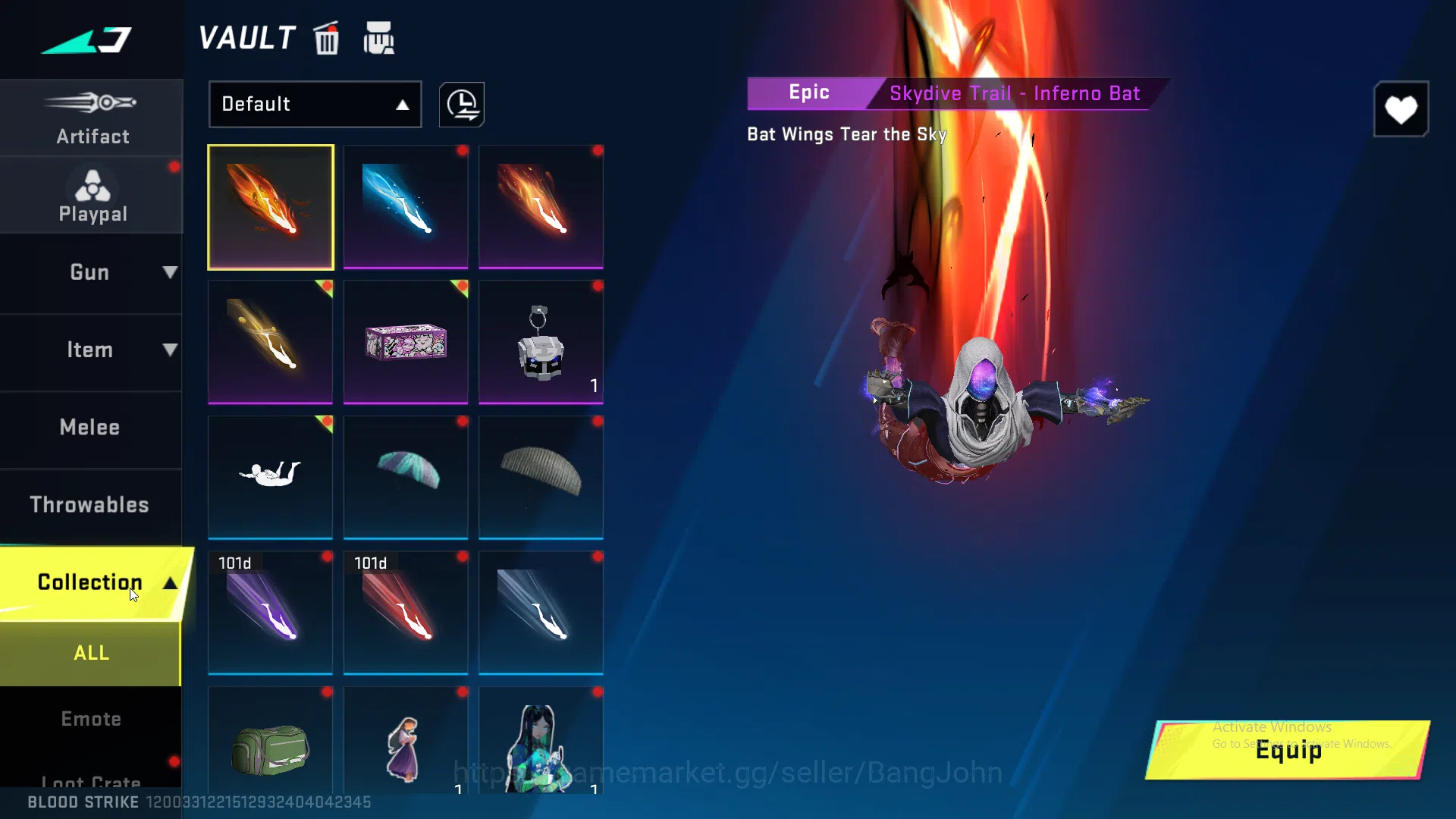 Blood Strike Accounts ASIA | Collab 7DS Kar98k, Limited AR97 Anive2nd, U image 16