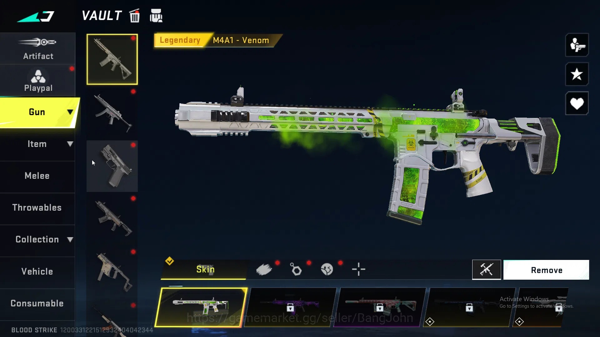 Blood Strike Accounts ASIA | Collab 7DS Kar98k, Limited AR97 Anive2nd, U image 4