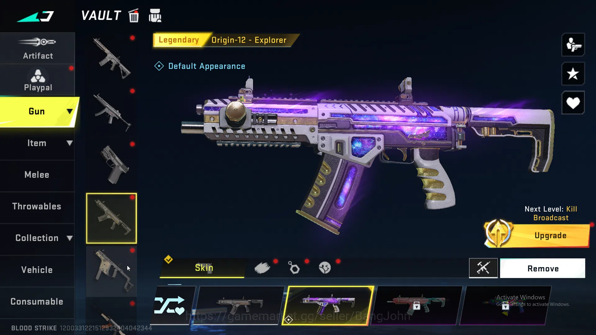 Blood Strike Accounts ASIA | Collab 7DS Kar98k, Limited AR97 Anive2nd, U image 5