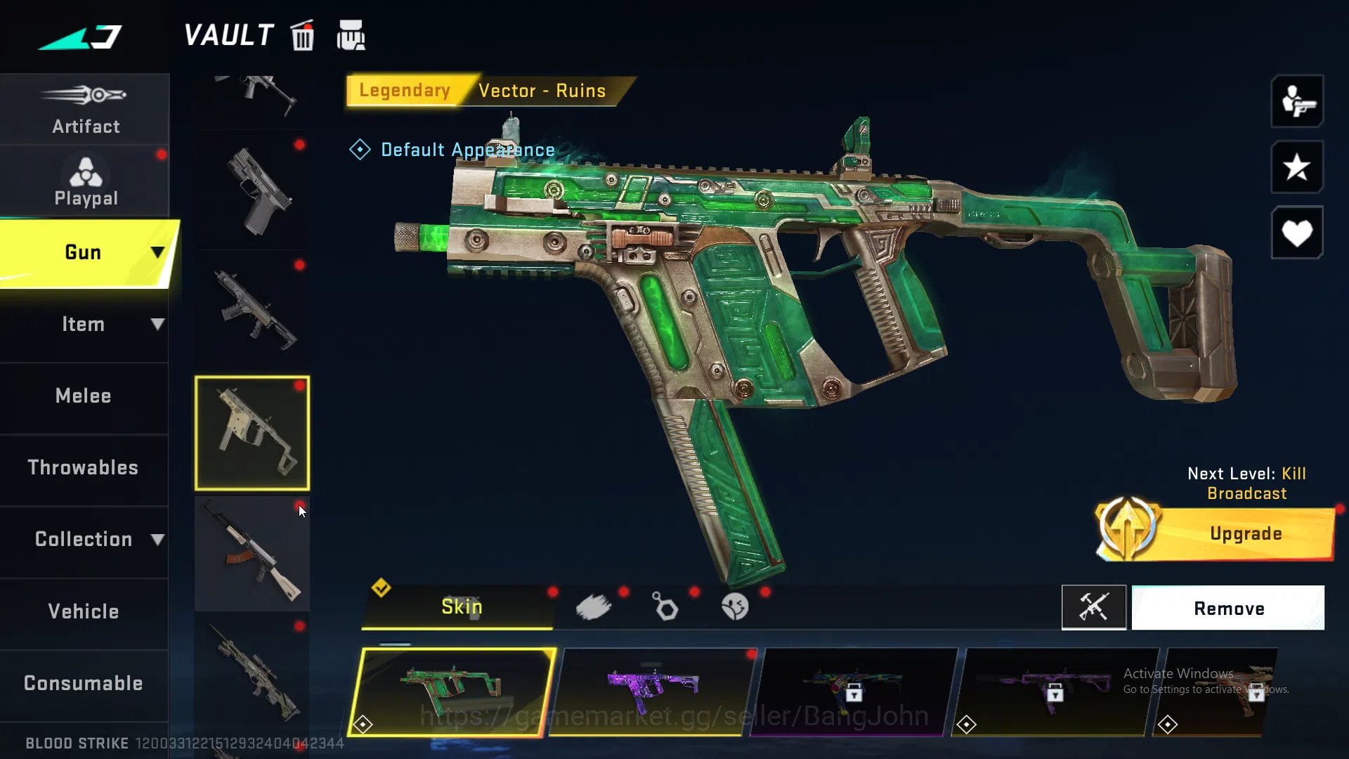 Blood Strike Accounts ASIA | Collab 7DS Kar98k, Limited AR97 Anive2nd, U image 6