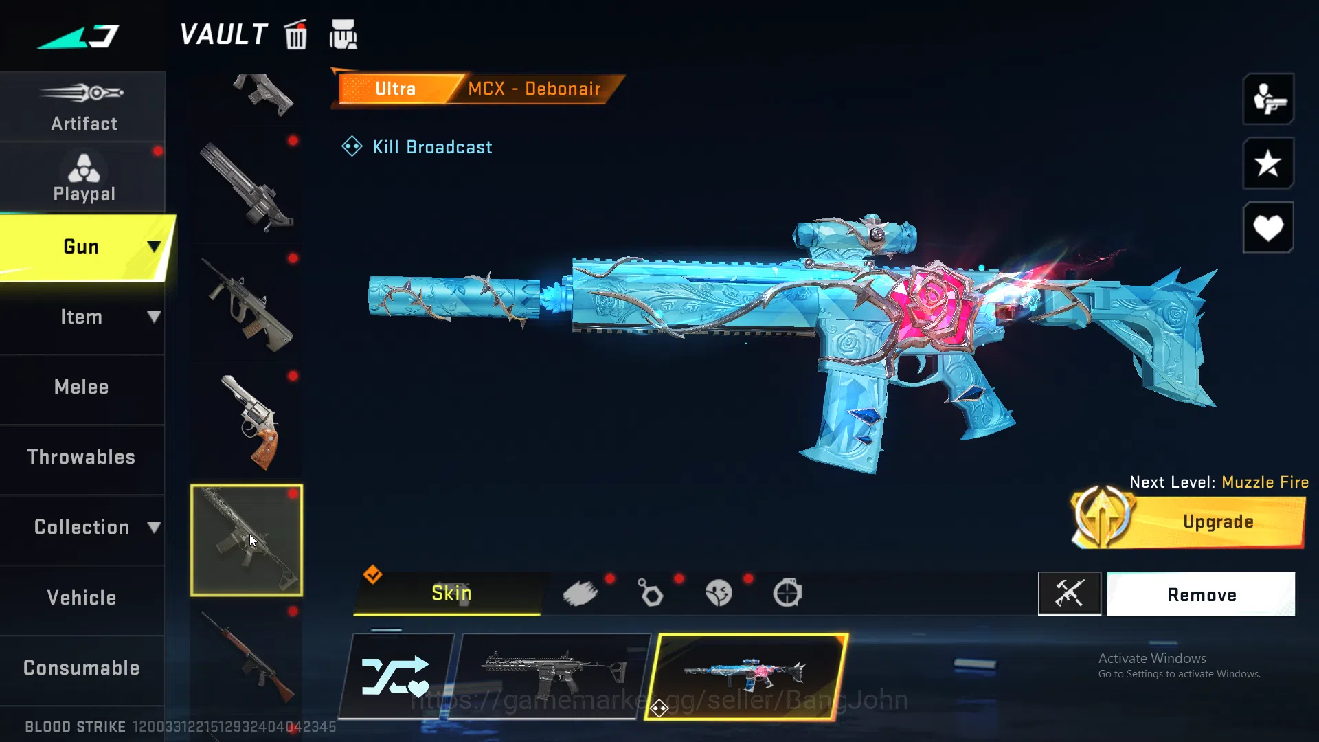 Blood Strike Accounts ASIA | Collab 7DS Kar98k, Limited AR97 Anive2nd, U image 8