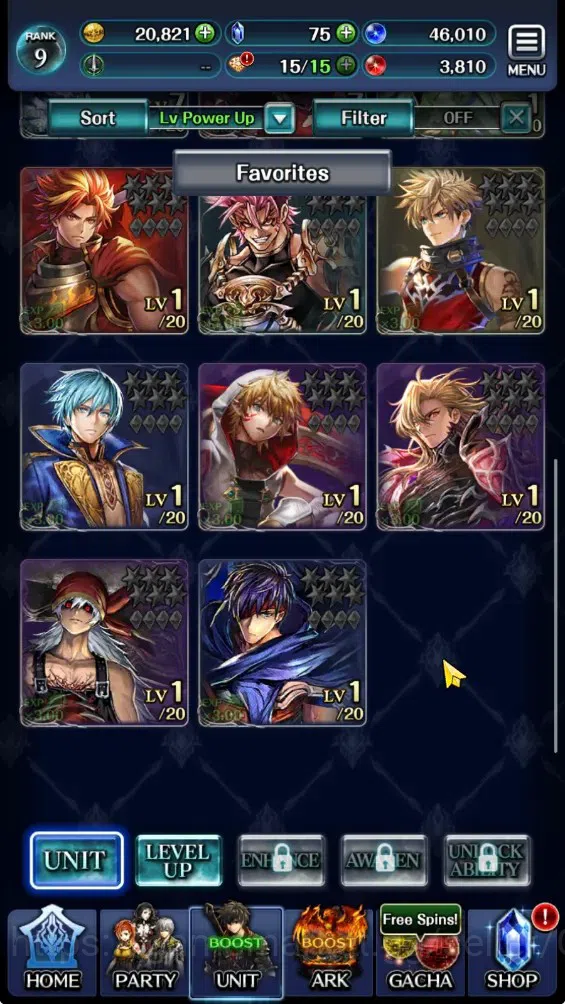 Last Cloudia Accounts GLOBAL|Rank 9|Collab BraveFrontier(Fire God Vargas image 2