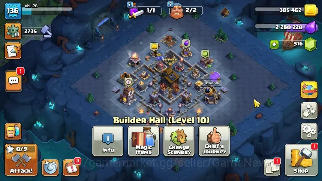 Clash of Clans Accounts TH 12 - BH 10|LV 136|HH 6|BK 59,AQ 60,GW 39,MP 39| image 11