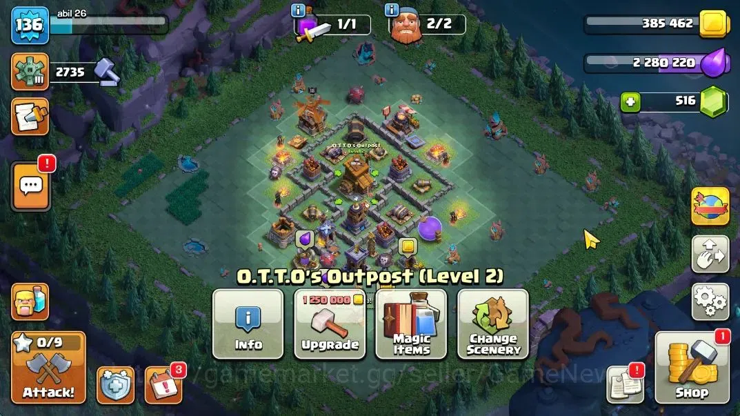 Clash of Clans Accounts TH 12 - BH 10|LV 136|HH 6|BK 59,AQ 60,GW 39,MP 39| image 12