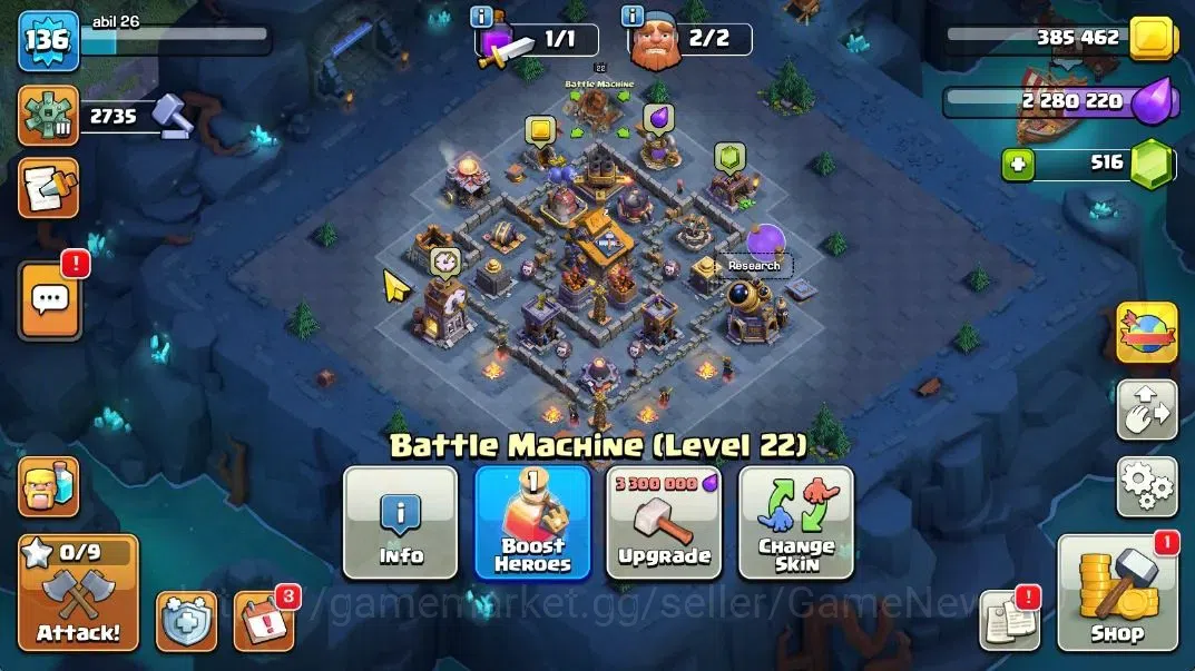 Clash of Clans Accounts TH 12 - BH 10|LV 136|HH 6|BK 59,AQ 60,GW 39,MP 39| image 13