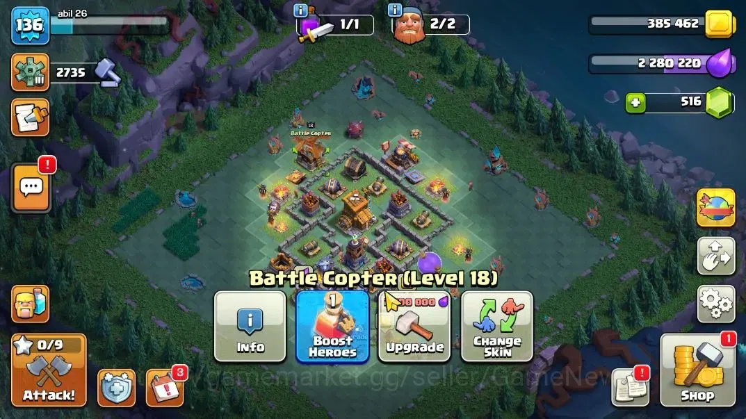 Clash of Clans Accounts TH 12 - BH 10|LV 136|HH 6|BK 59,AQ 60,GW 39,MP 39| image 14