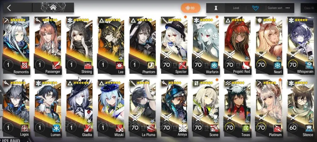 Arknights Accounts Lv 105|223 OP+61 Skin|97 Originium|9 Limited|Wis'A image 10