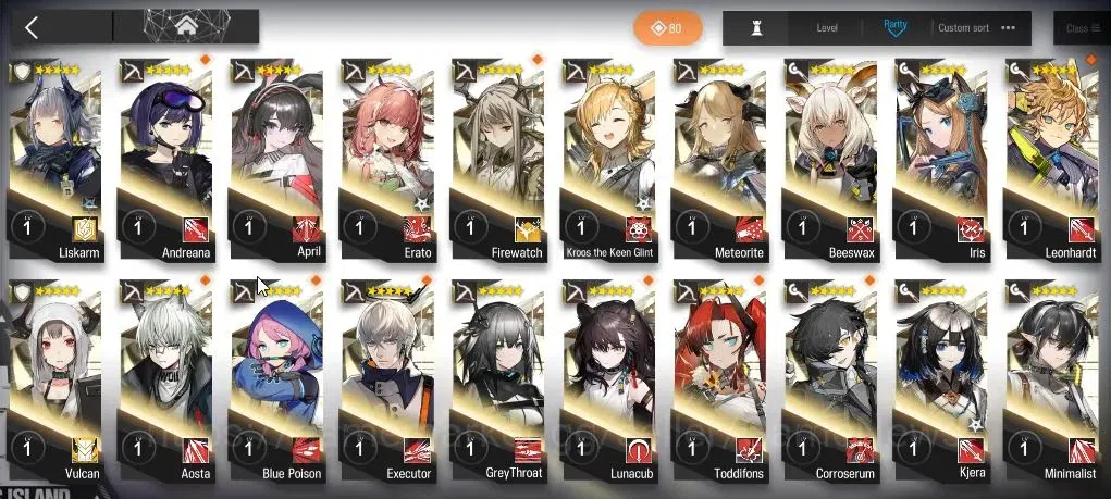 Arknights Accounts Lv 105|223 OP+61 Skin|97 Originium|9 Limited|Wis'A image 13