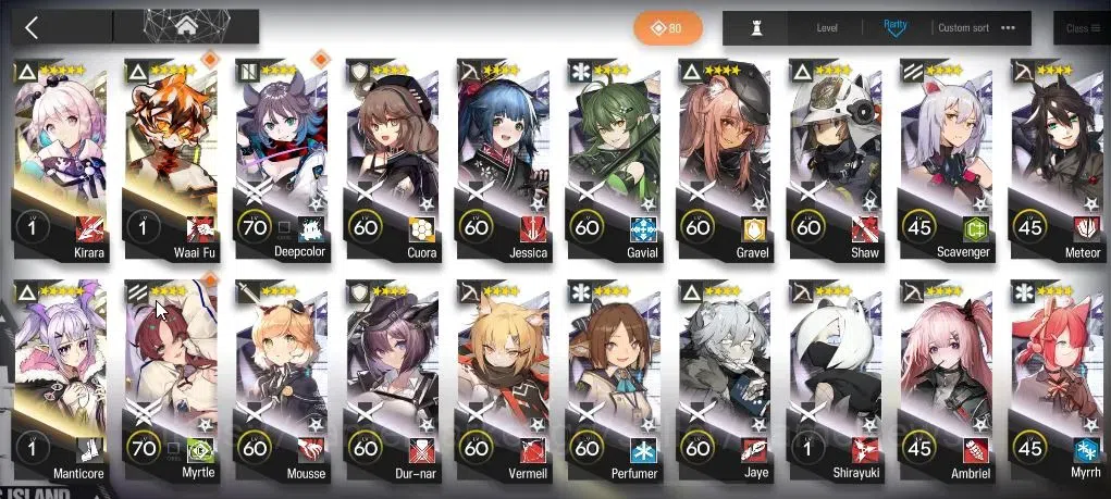 Arknights Accounts Lv 105|223 OP+61 Skin|97 Originium|9 Limited|Wis'A image 15