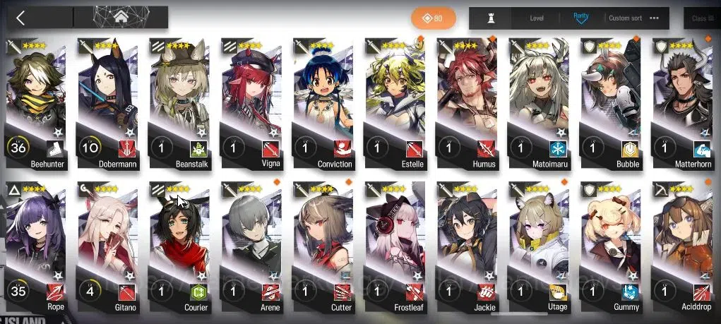 Arknights Accounts Lv 105|223 OP+61 Skin|97 Originium|9 Limited|Wis'A image 16