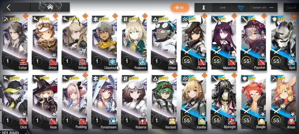 Arknights Accounts Lv 105|223 OP+61 Skin|97 Originium|9 Limited|Wis'A image 17